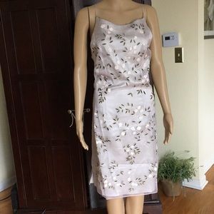 Argenti silk lined with silk dress sz 6, zip back